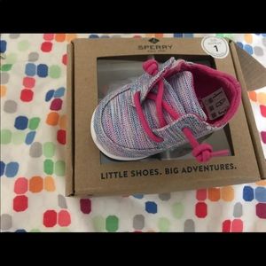 Sperry baby shoes size 1